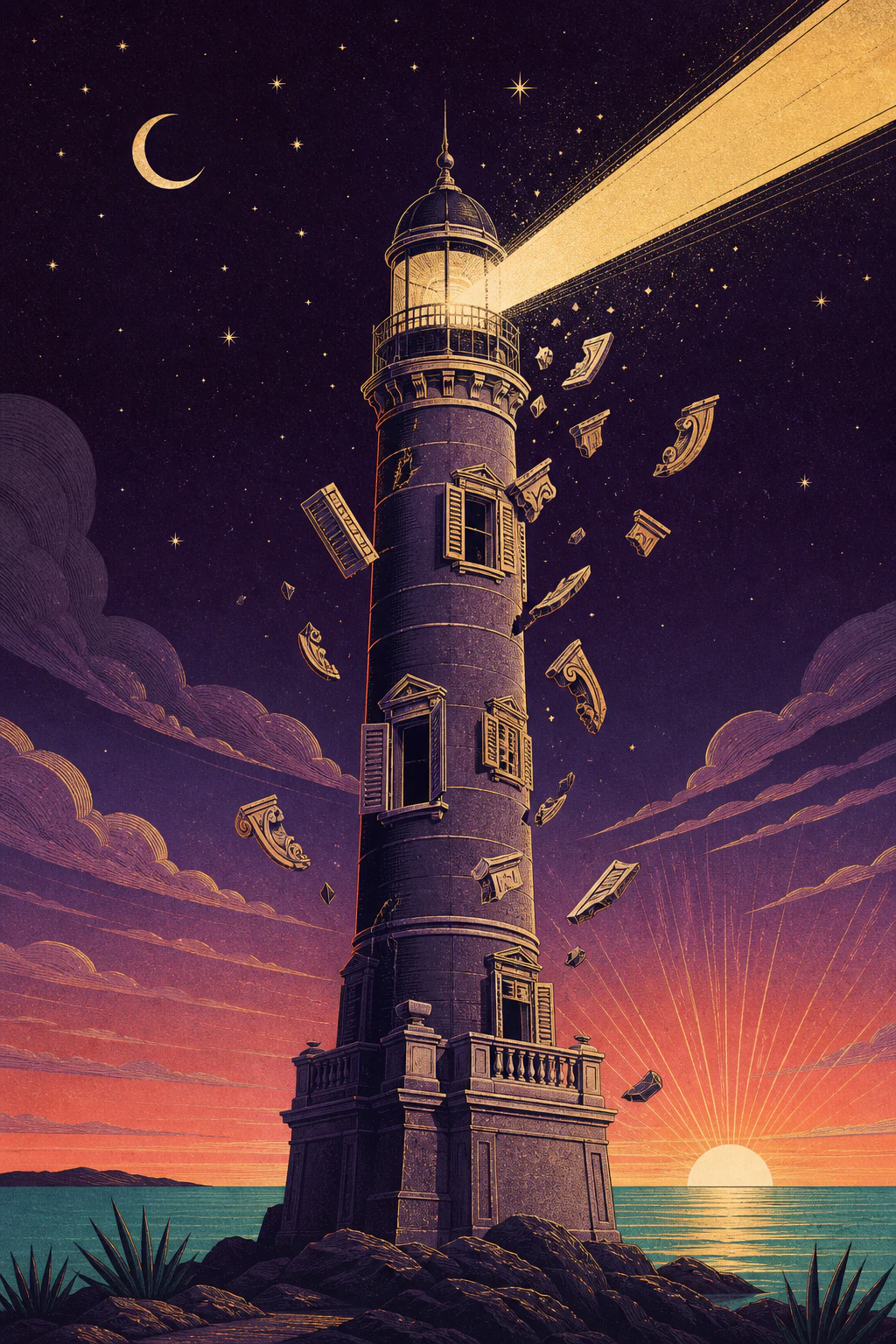 La Torre representada como una revelación